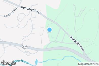 Map image of the property - 412 Benedict Ave