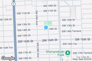 Map image of the property - 2320 SW 14th St