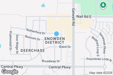 Map image of the property - 5818 Carter Dr