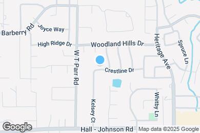Map image of the property - 2950 Crestline Dr