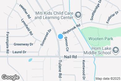 Map image of the property - 6130 Tulane Rd