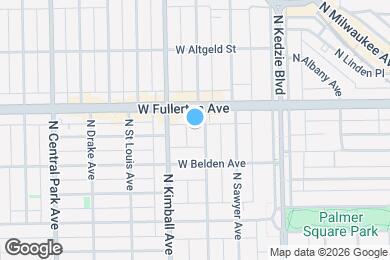 Map image of the property - 2334 N Spaulding Ave