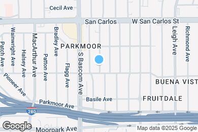 Map image of the property - 481 Vaughn Ave