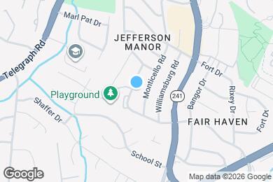 Map image of the property - 2836 Fairhaven Ave