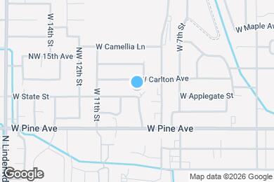 Map image of the property - 956 W State St