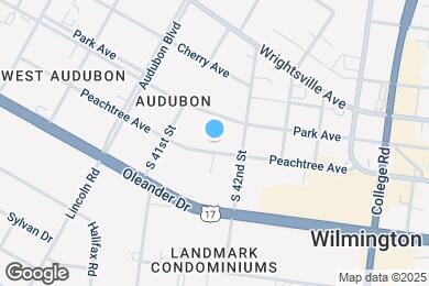 Map image of the property - 4119 Peachtree Ave