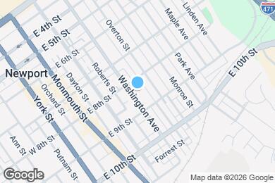 Map image of the property - 817 Washington