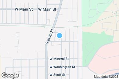 Map image of the property - 5804 W Walker St