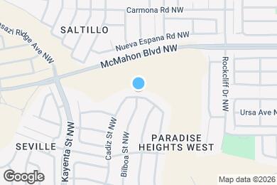 Map image of the property - 5901 Soria Ave NW