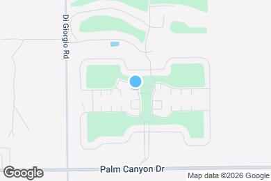 Map image of the property - 1010 Palm Canyon Dr