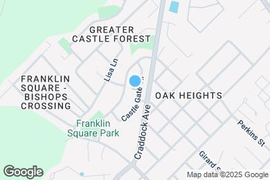 Map image of the property - 1918 Castle Gate Cir