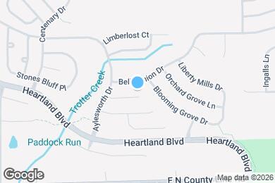 Map image of the property - 8838 Squire Boone Ct