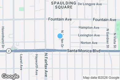 Map image of the property - 1145 N Ogden Dr