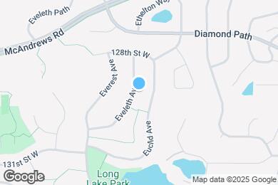 Map image of the property - 12924 Eveleth Ave