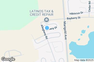 Map image of the property - 201 Albany Dr