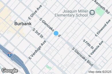 Map image of the property - 361 E Santa Anita Ave