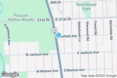Map image of the property - 945 N La Grange Rd
