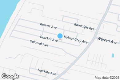 Map image of the property - 92 Brackett Ave