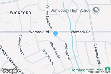 Map image of the property - 4966 Cambridge Dr
