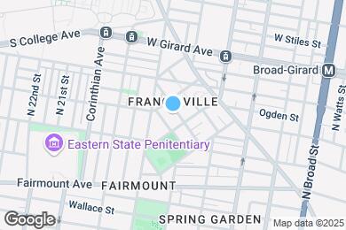 Map image of the property - 852 Perkiomen St