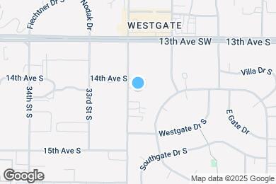 Map image of the property - 1360 32nd St South