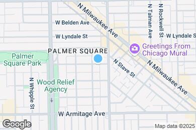 Map image of the property - 2823 W Shakespeare Ave