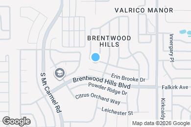 Map image of the property - 411 Sand Ridge Dr