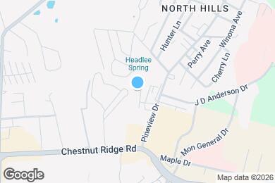 Map image of the property - Pine View Townhomes