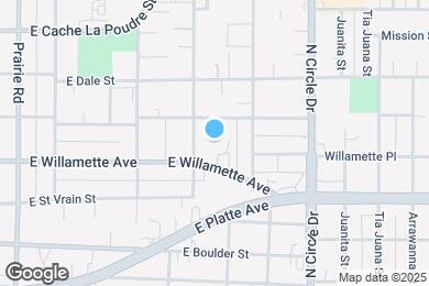 Map image of the property - 609 Bennett Ave