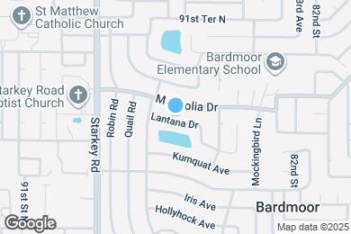 Map image of the property - 8641 Lantana Dr