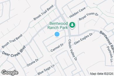 Map image of the property - 146 Bentwood Ranch Dr
