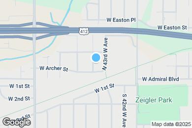 Map image of the property - 113 N 44th W Ave