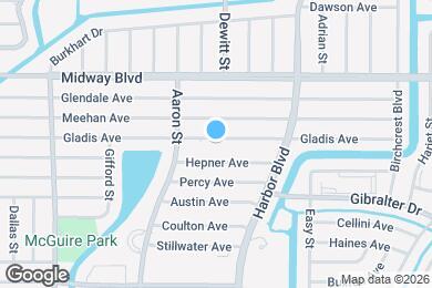 Map image of the property - 21307 Gladis Ave