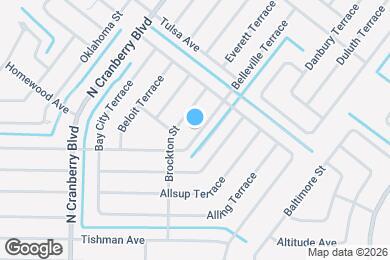 Map image of the property - 2943 Belleville Terrace