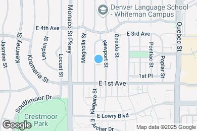 Map image of the property - 160 Niagara St