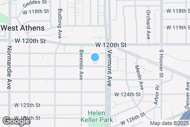 Map image of the property - 1029 W 122nd St