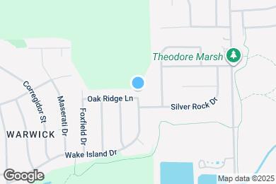 Map image of the property - 2607 Oak Ridge Ln