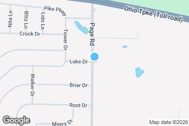 Map image of the property - 9426 Page Rd