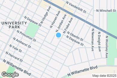 Map image of the property - 7205 N Fiske Ave