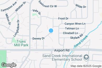 Map image of the property - 4419 Dewey Dr