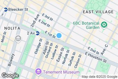 Map image of the property - E. 1st Ave