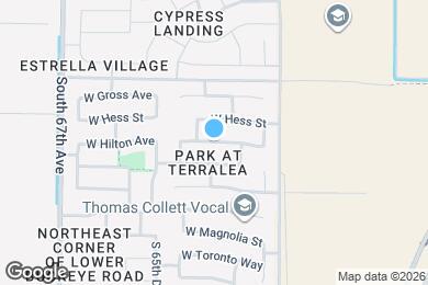 Map image of the property - 6345 W Hilton Ave