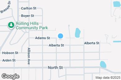 Map image of the property - 1175 Adams St