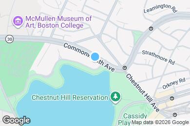 Map image of the property - 1950 Commonwealth Ave