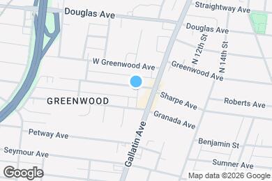 Map image of the property - 1040 Sharpe Ave