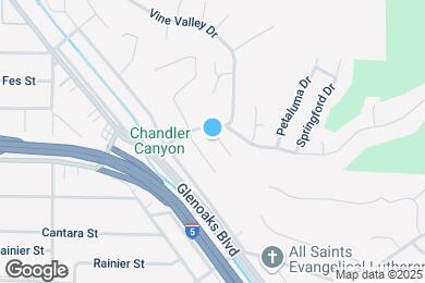 Map image of the property - 8337 Valecrest Dr