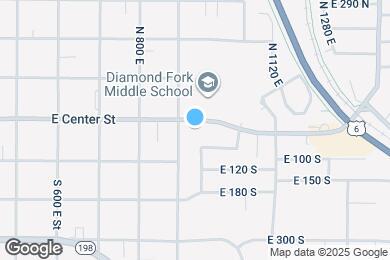 Map image of the property - 958 E Center St