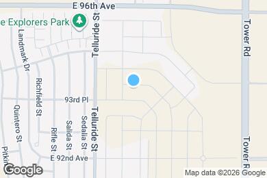 Map image of the property - 17880 E 94th Ave