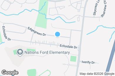 Map image of the property - 301 Edgegreen Dr