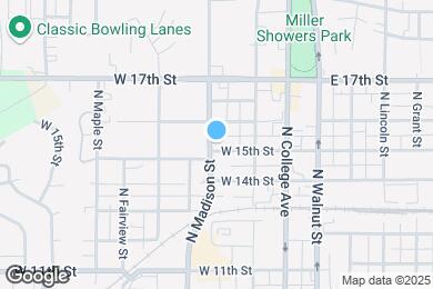 Map image of the property - 328 W 15th St